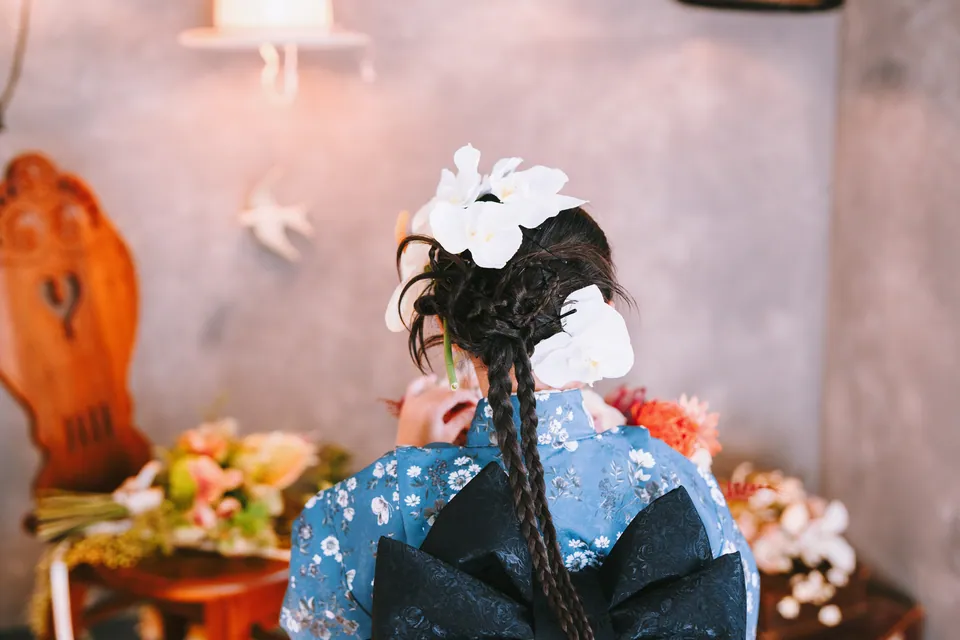 七五三のヘアセット