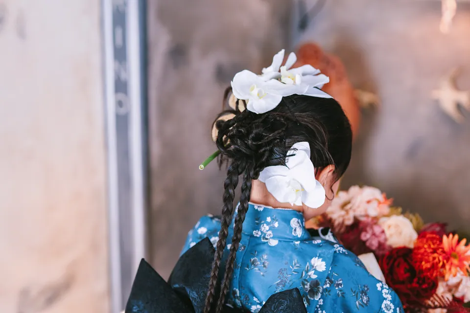七五三のヘアセット