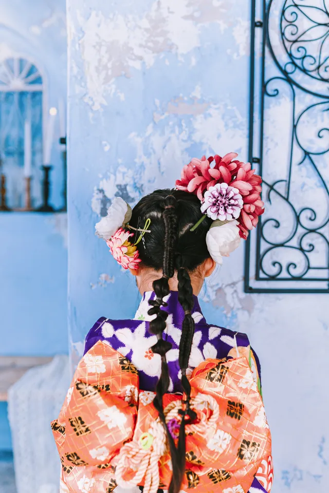 七五三のヘアセット